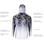 Stealth All Weather Performance Camo Hoodie