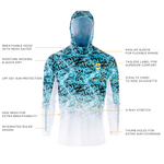 Stealth All Weather Performance Camo Hoodie