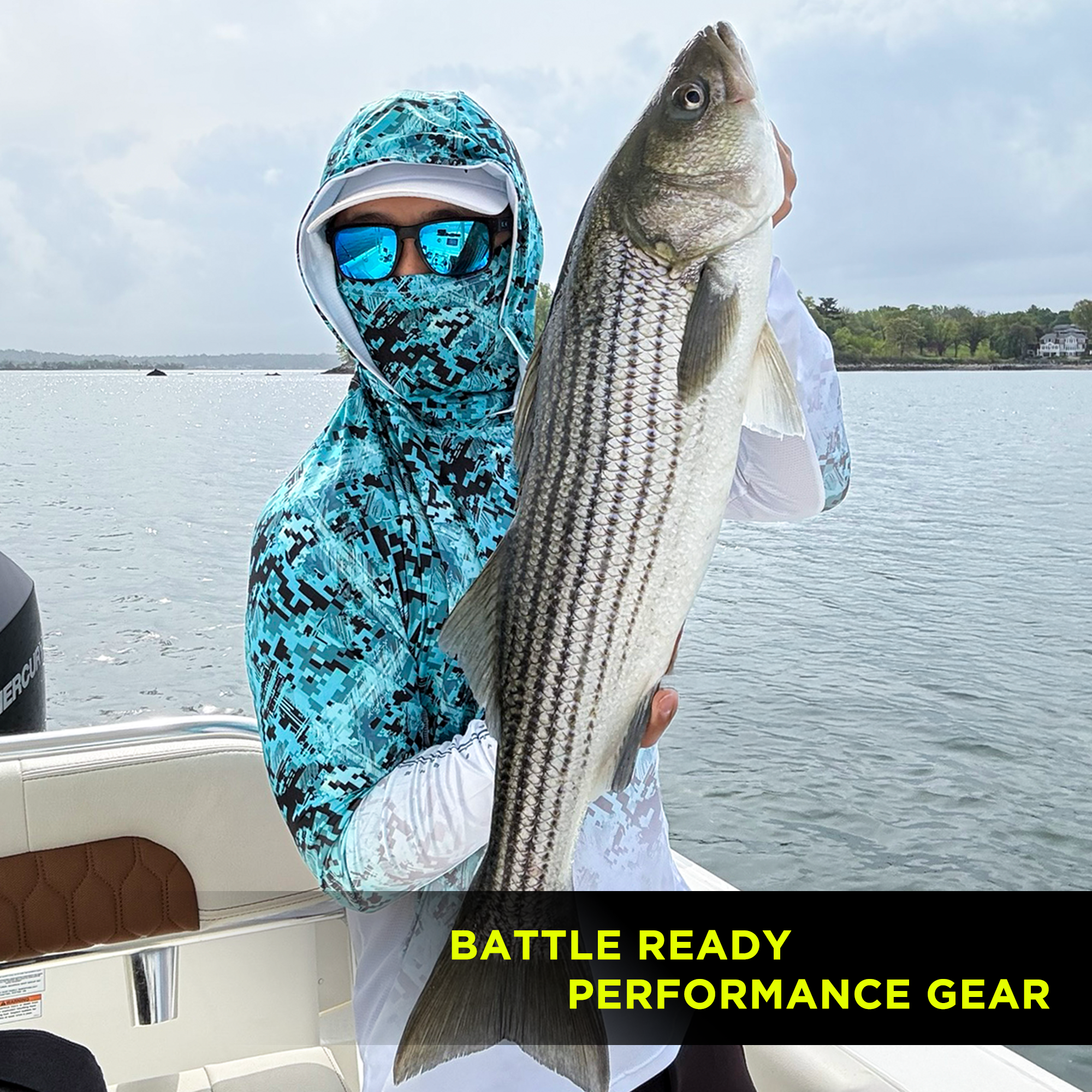 Stealth All Weather Performance Camo Hoodie