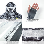 Stealth All Weather Performance Camo Hoodie